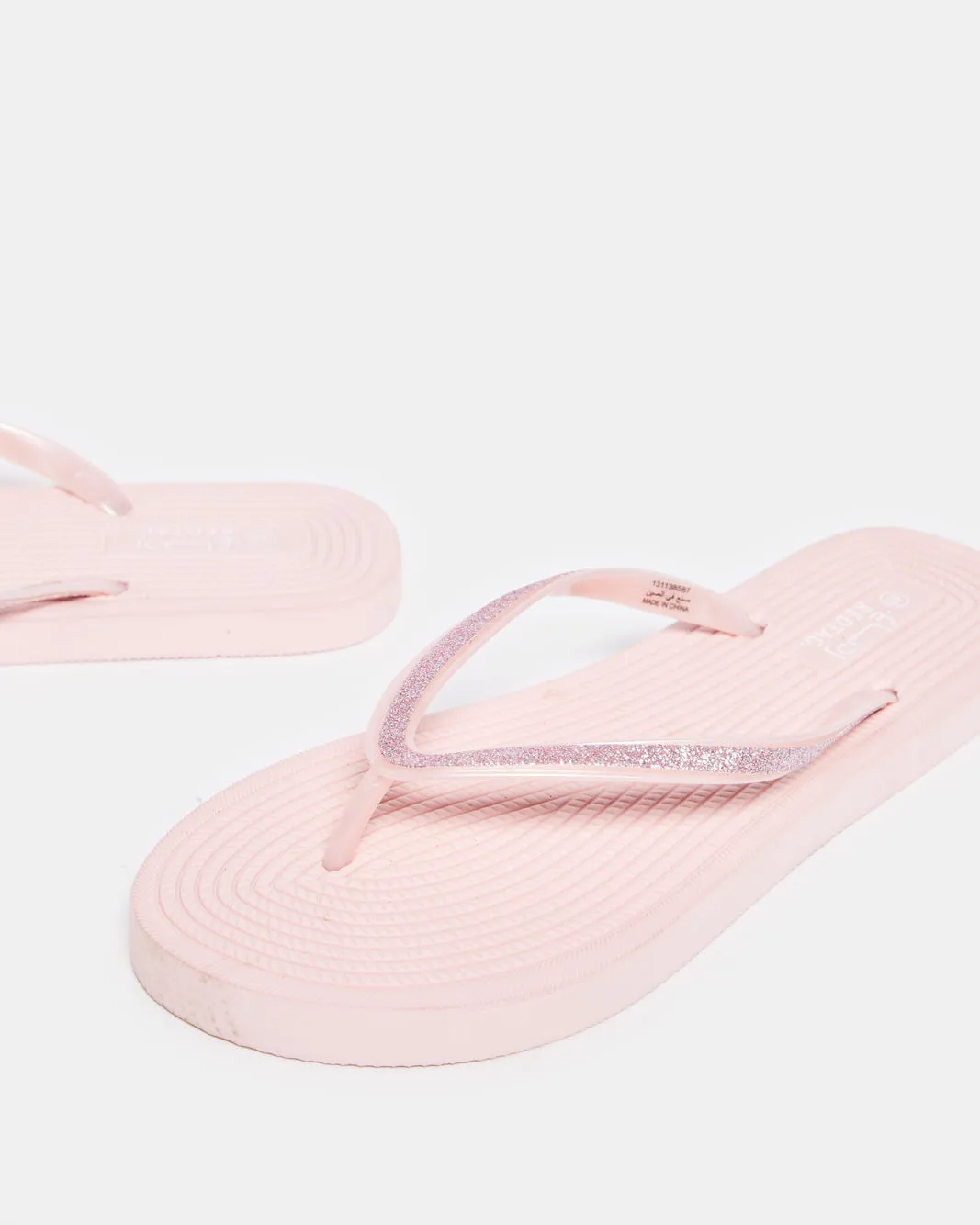 Women Pink Glitter Flip Flop sold by Redtag product image thumbnail 3