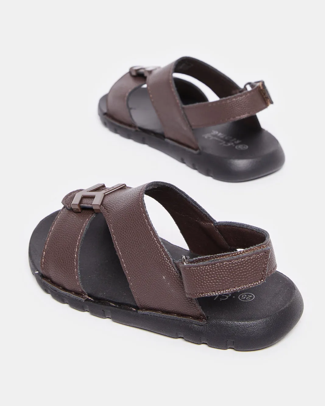 Infant Boys Brown Strap Sandal sold by Redtag product image thumbnail 4