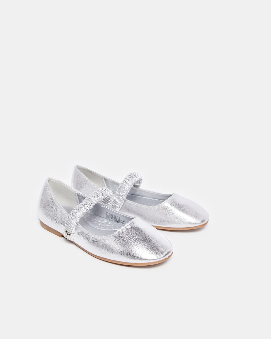 Senior Girls Silver Strap Ballerina sold by Redtag product image thumbnail 2