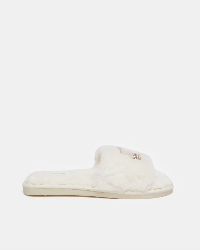 Women Beige Crown Slipper sold by Redtag
