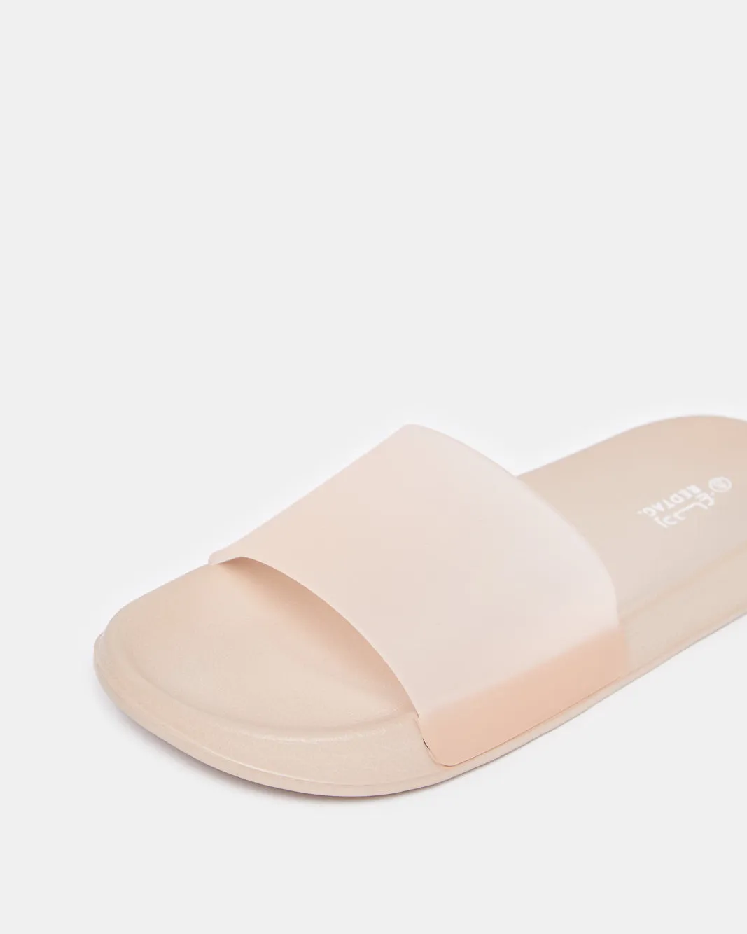 Women Pink Vinyl Slide sold by Redtag product image thumbnail 3