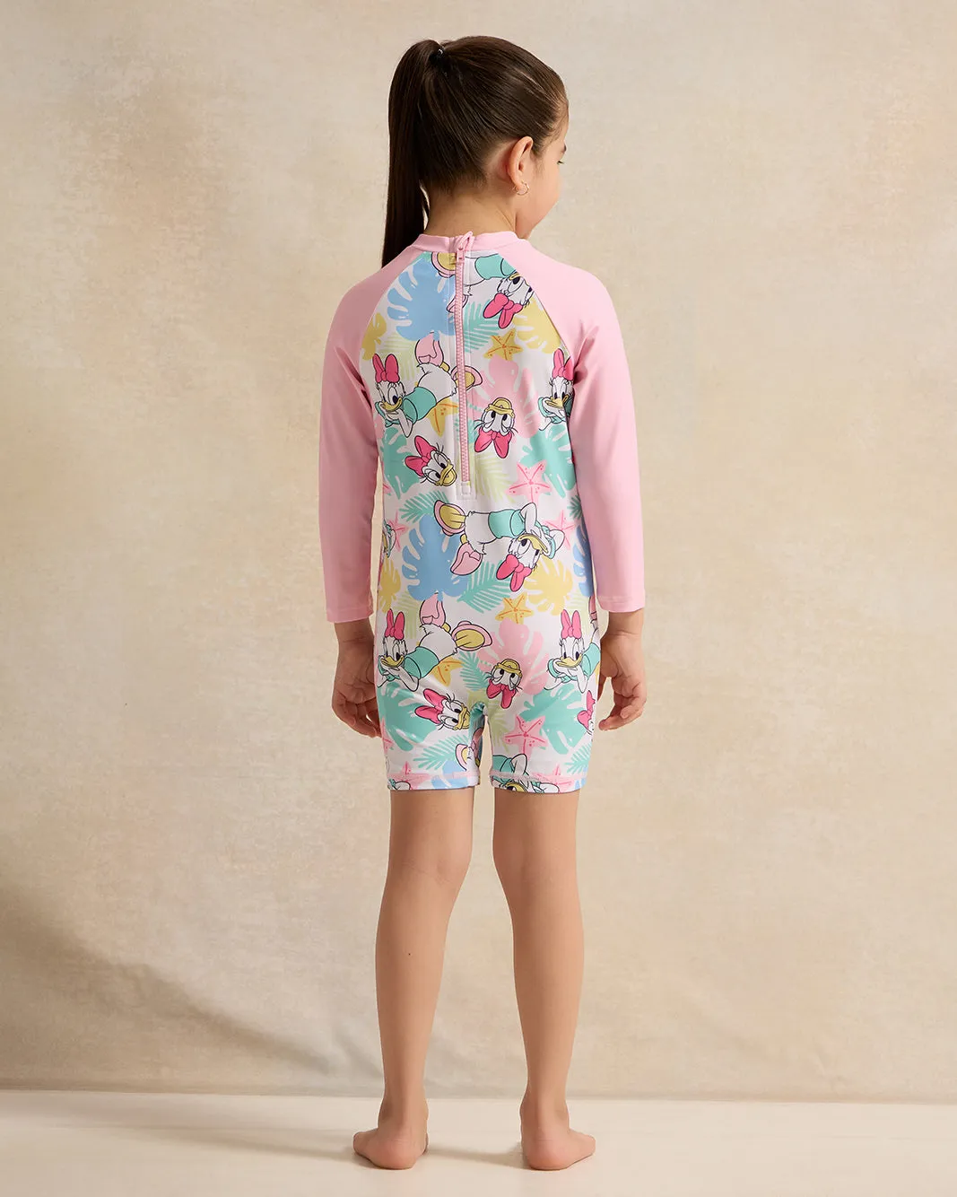 Girls Pink Printed Swimsuits sold by Redtag product image thumbnail 3