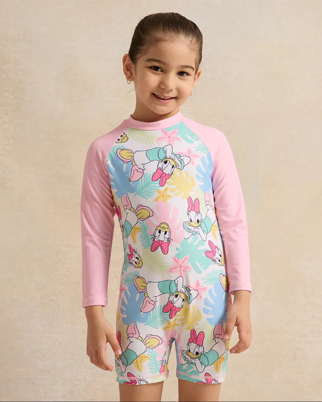 Girls Pink Printed Swimsuits sold by Redtag product image thumbnail 2