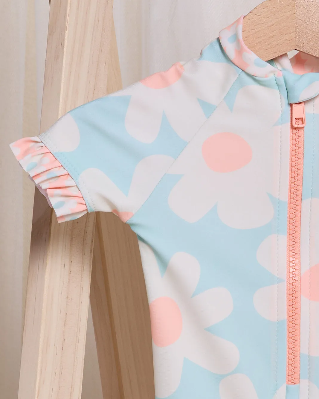 Infant Girls Mint Printed Swimsuit sold by Redtag product image thumbnail 2