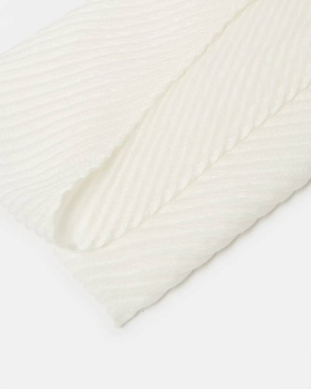 Women White Scarf sold by Redtag product image thumbnail 4