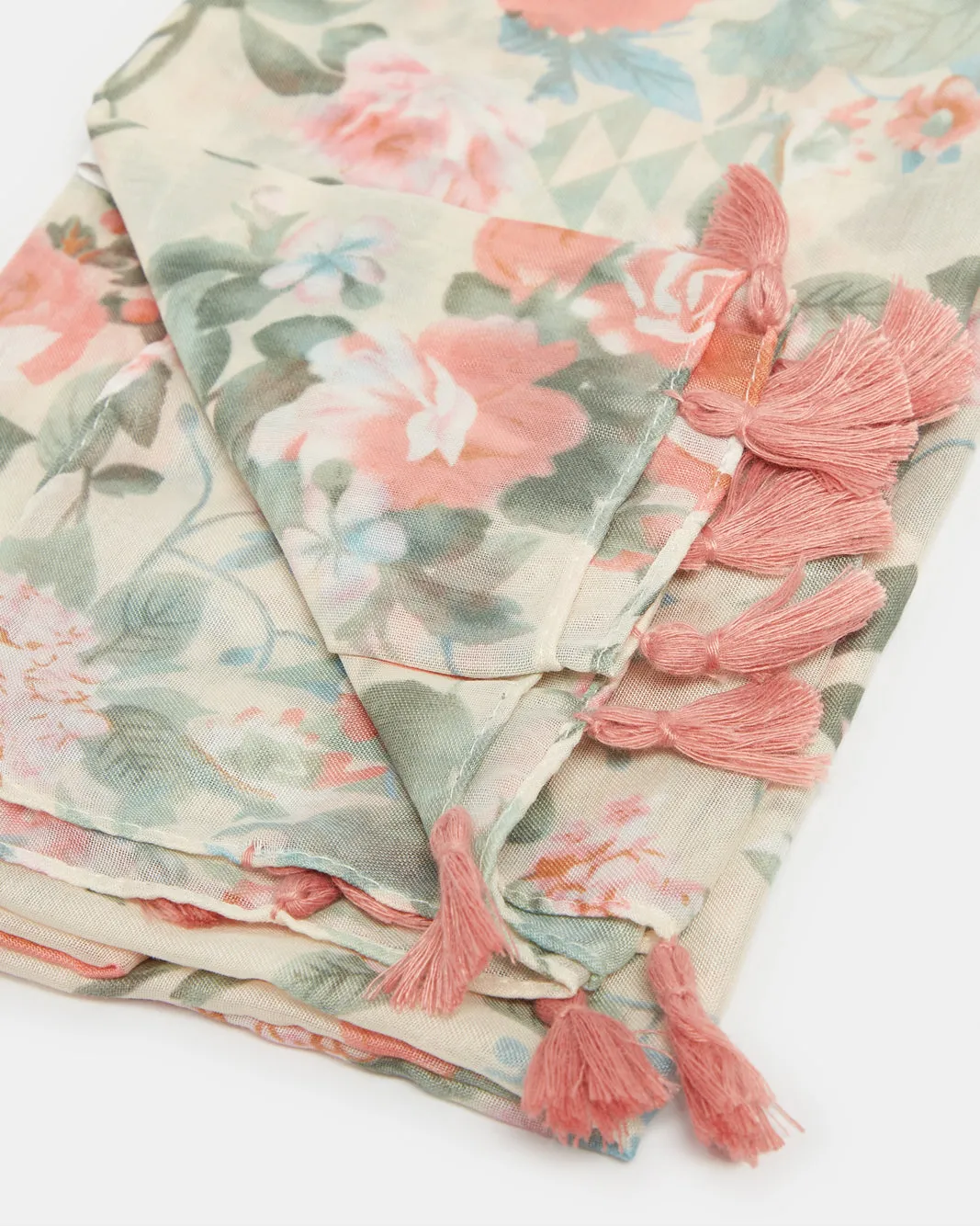 Women Multicolor Printed Scarf sold by Redtag product image thumbnail 4