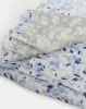 Women Blue Printed Scarf sold by Redtag