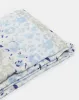 Women Blue Printed Scarf sold by Redtag