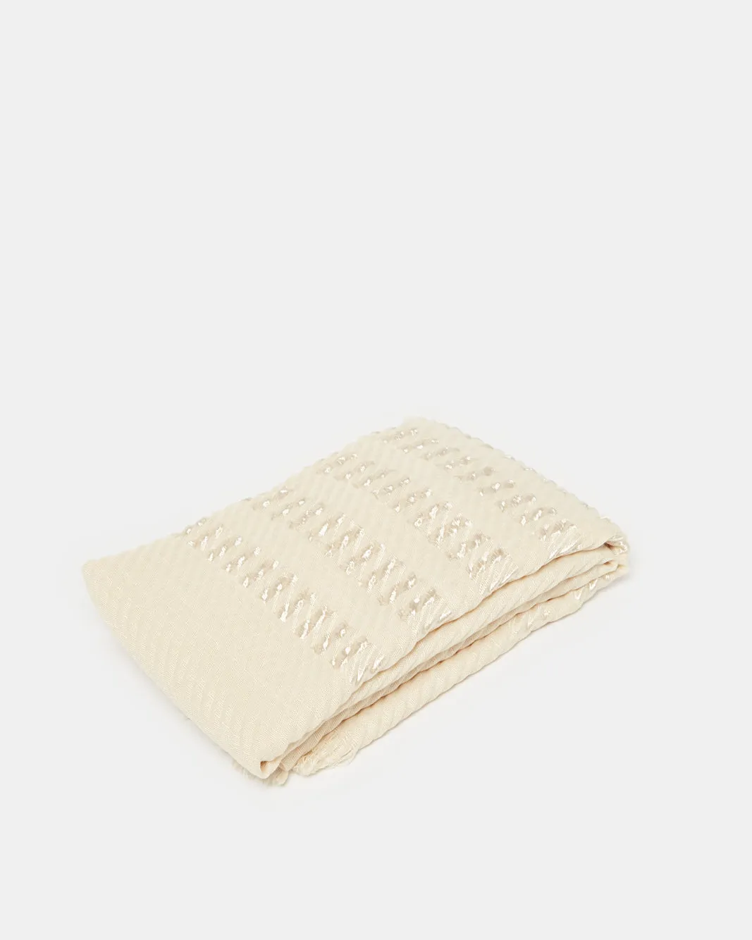 Women Beige Scarf sold by Redtag product image thumbnail 2