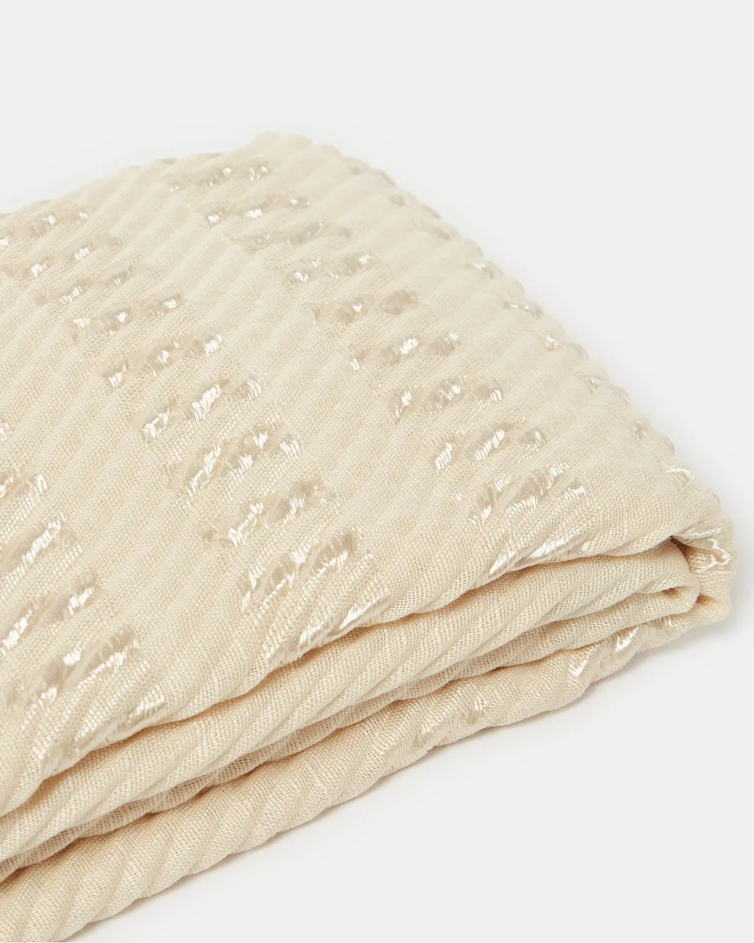 Women Beige Scarf sold by Redtag product image thumbnail 3