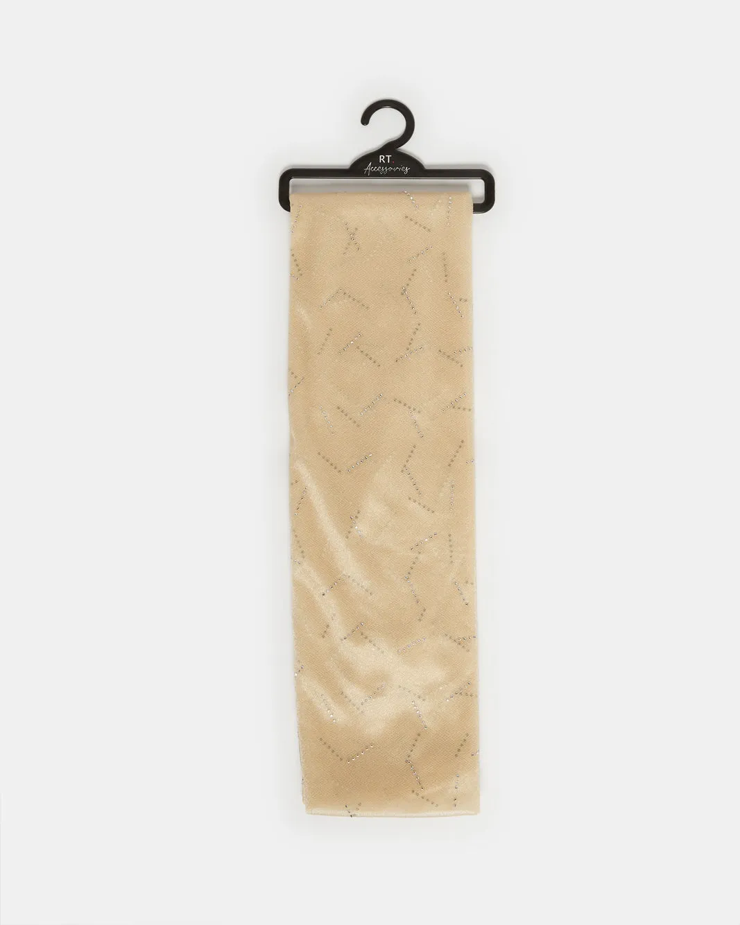 Women Beige Printed Scarf sold by Redtag