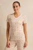 Women Ivory Printed Pyjama Set (2 Piece) sold by Redtag