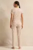 Women Ivory Printed Pyjama Set (2 Piece) sold by Redtag