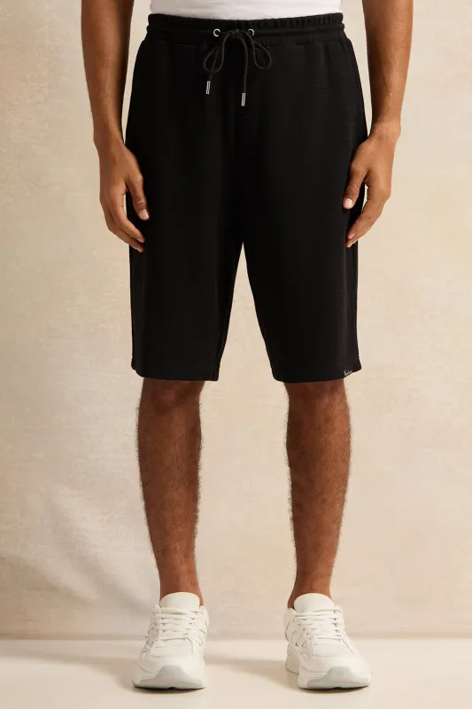 Men Black Shorts sold by Redtag