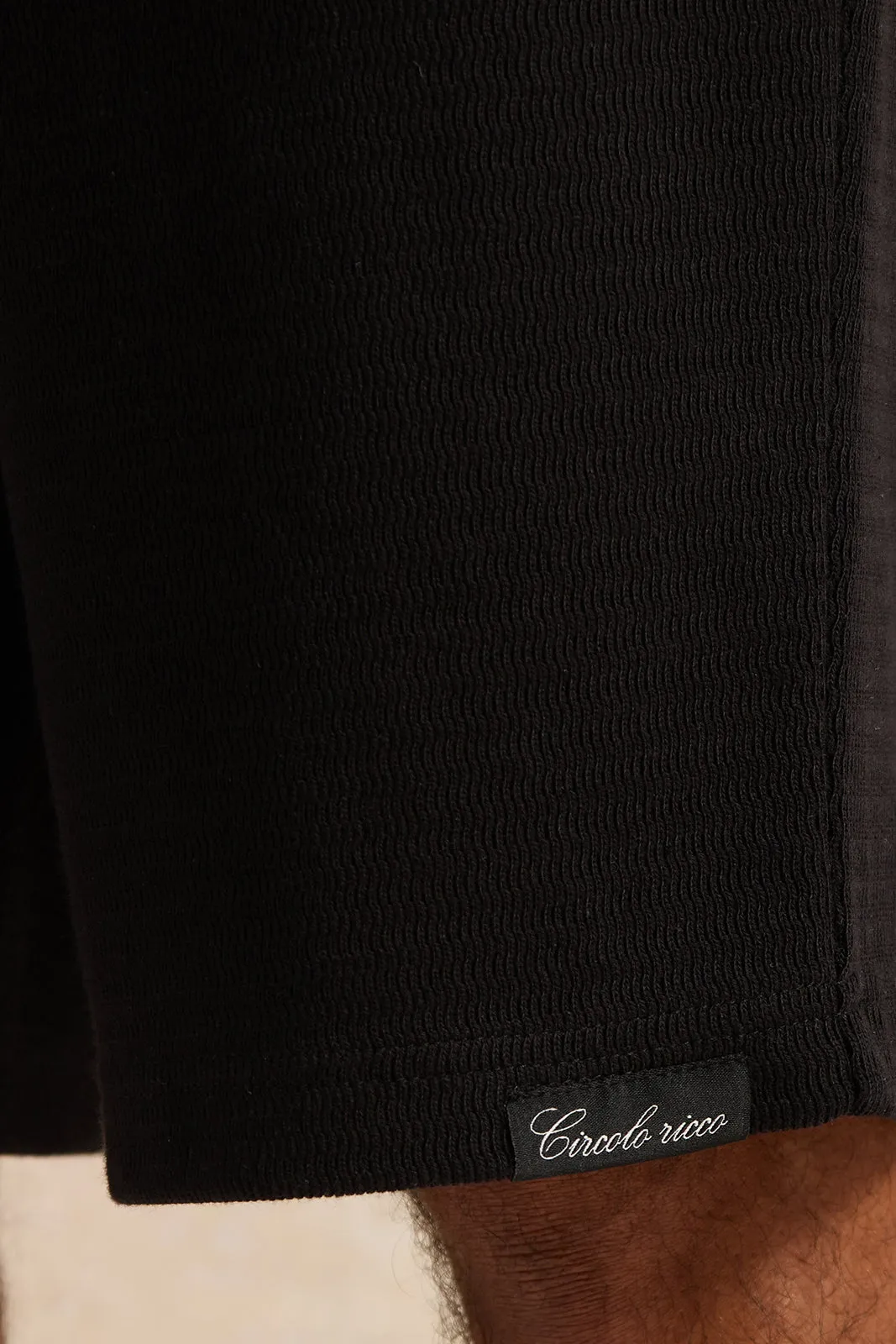 Men Black Shorts sold by Redtag product image thumbnail 5