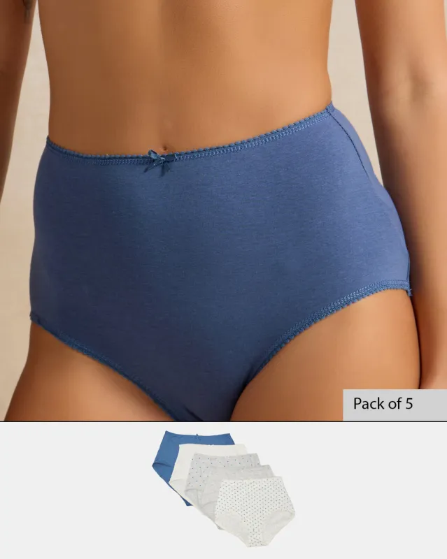Women Assorted Full Brief Set (Pack of 5) sold by Redtag