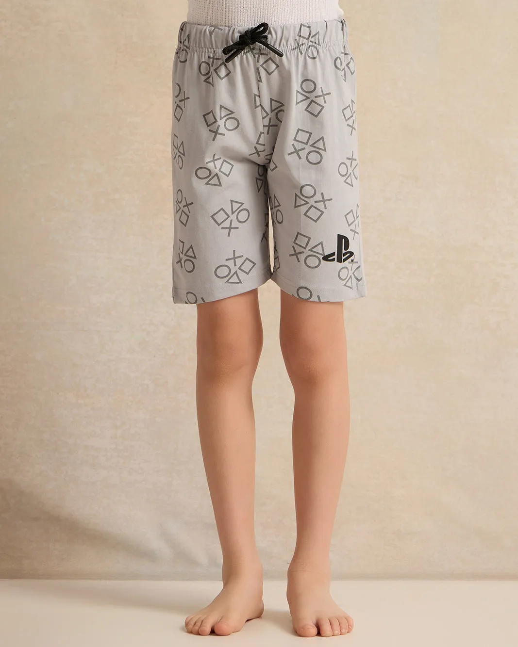 Boys Grey PlayStation Print Pyjama Set (2 Piece) sold by Redtag product image thumbnail 3