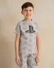 Boys Grey PlayStation Print Pyjama Set (2 Piece) sold by Redtag