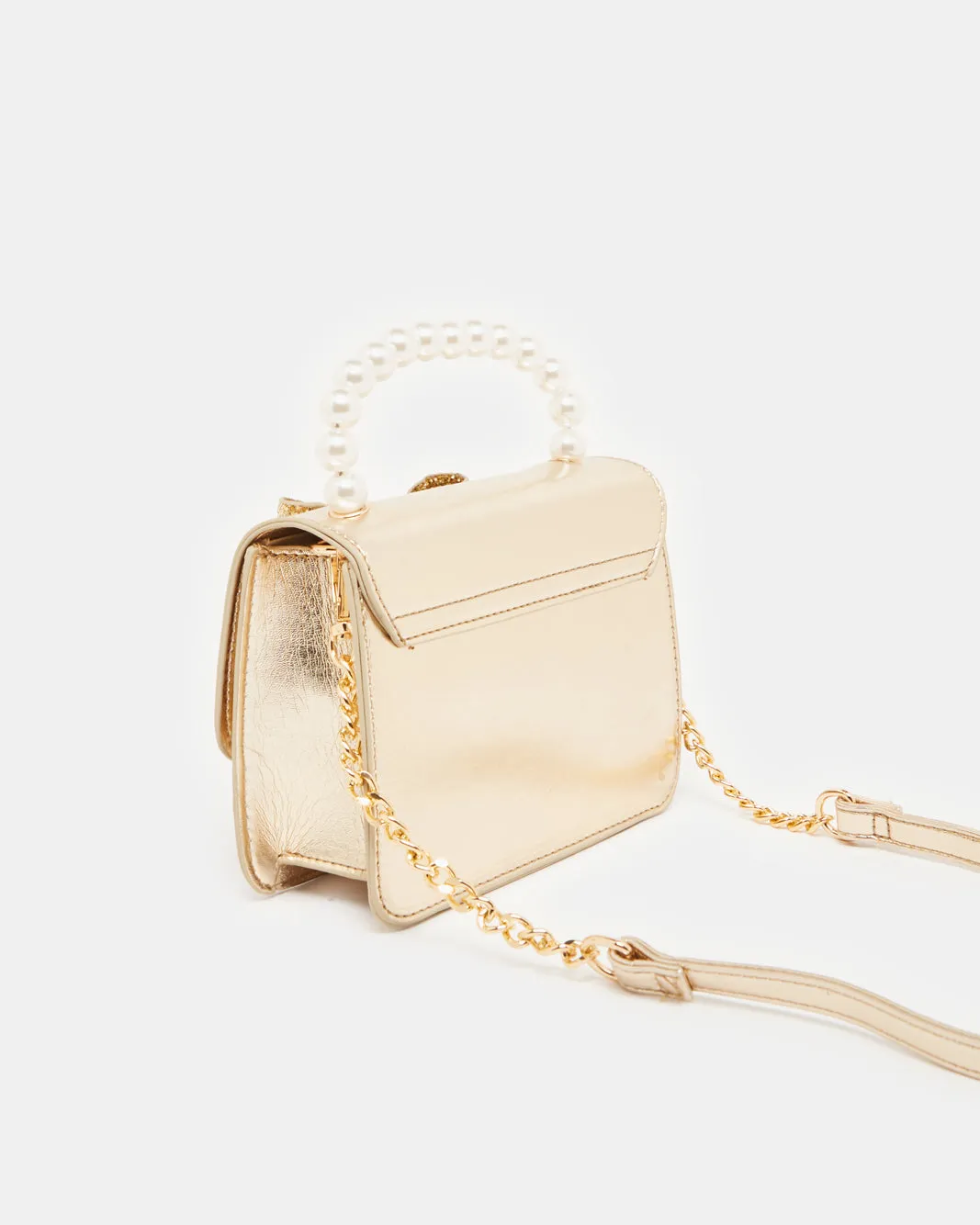 Women Gold Embellished Crossbody Bag sold by Redtag product image thumbnail 2