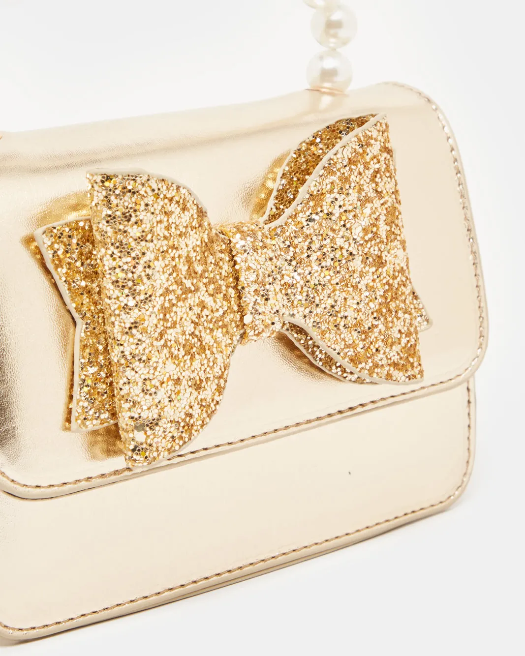 Women Gold Embellished Crossbody Bag sold by Redtag product image thumbnail 3