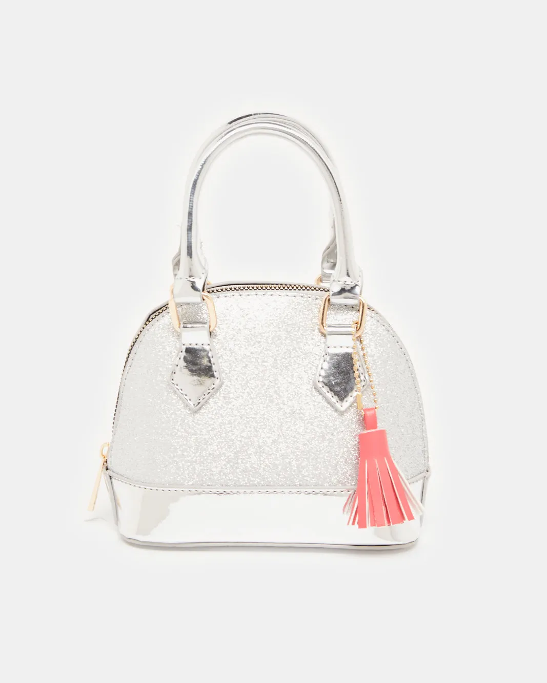 Women Silver Embellished Crossbody Bag sold by Redtag