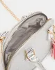 Women Silver Embellished Crossbody Bag sold by Redtag