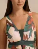 Women Multicolour Printed Swim Dress sold by Redtag