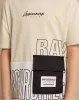 Boys Beige Printed T-shirt sold by Redtag