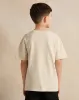 Boys Beige Printed T-shirt sold by Redtag