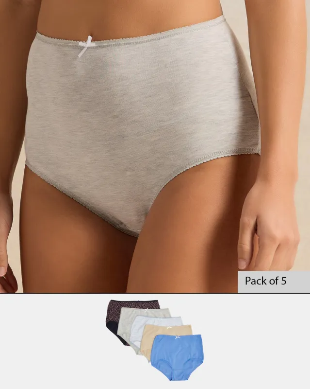 Women Assorted Full Brief Set (Pack of 5) sold by Redtag