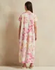 Senior Girls Pink Floral Print Nightgown sold by Redtag