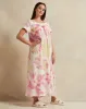 Senior Girls Pink Floral Print Nightgown sold by Redtag