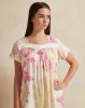Senior Girls Pink Floral Print Nightgown sold by Redtag