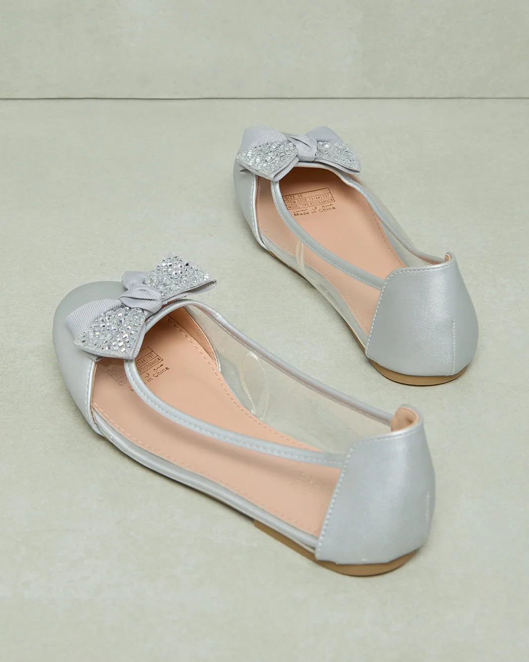 Senior Girls Silver Strap Ballerina sold by Redtag product image thumbnail 4