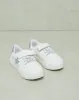 Girls White Velcro Star Sneaker sold by Redtag