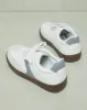 Boys White Material Block Sneakers sold by Redtag