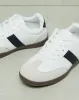 Senior Boys White Material Block Sneakers sold by Redtag