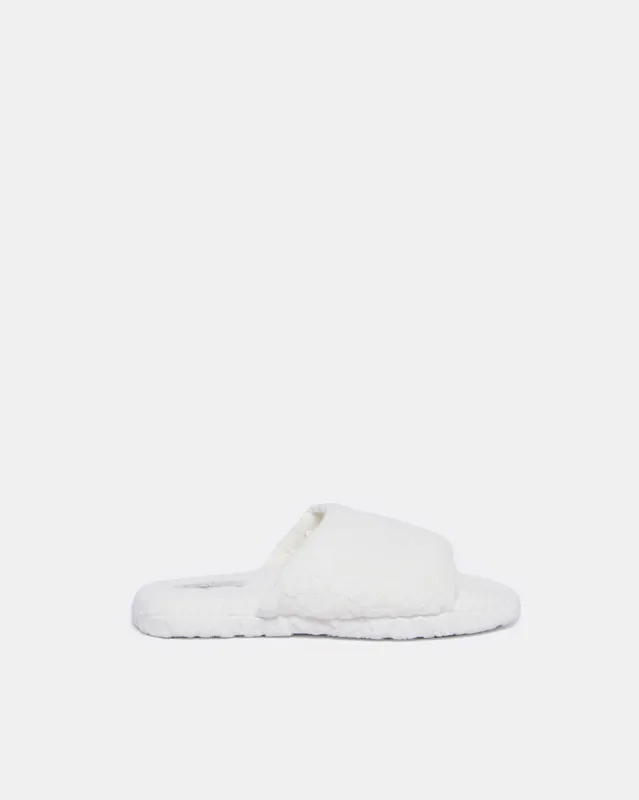 Women White Classic Slipper sold by Redtag
