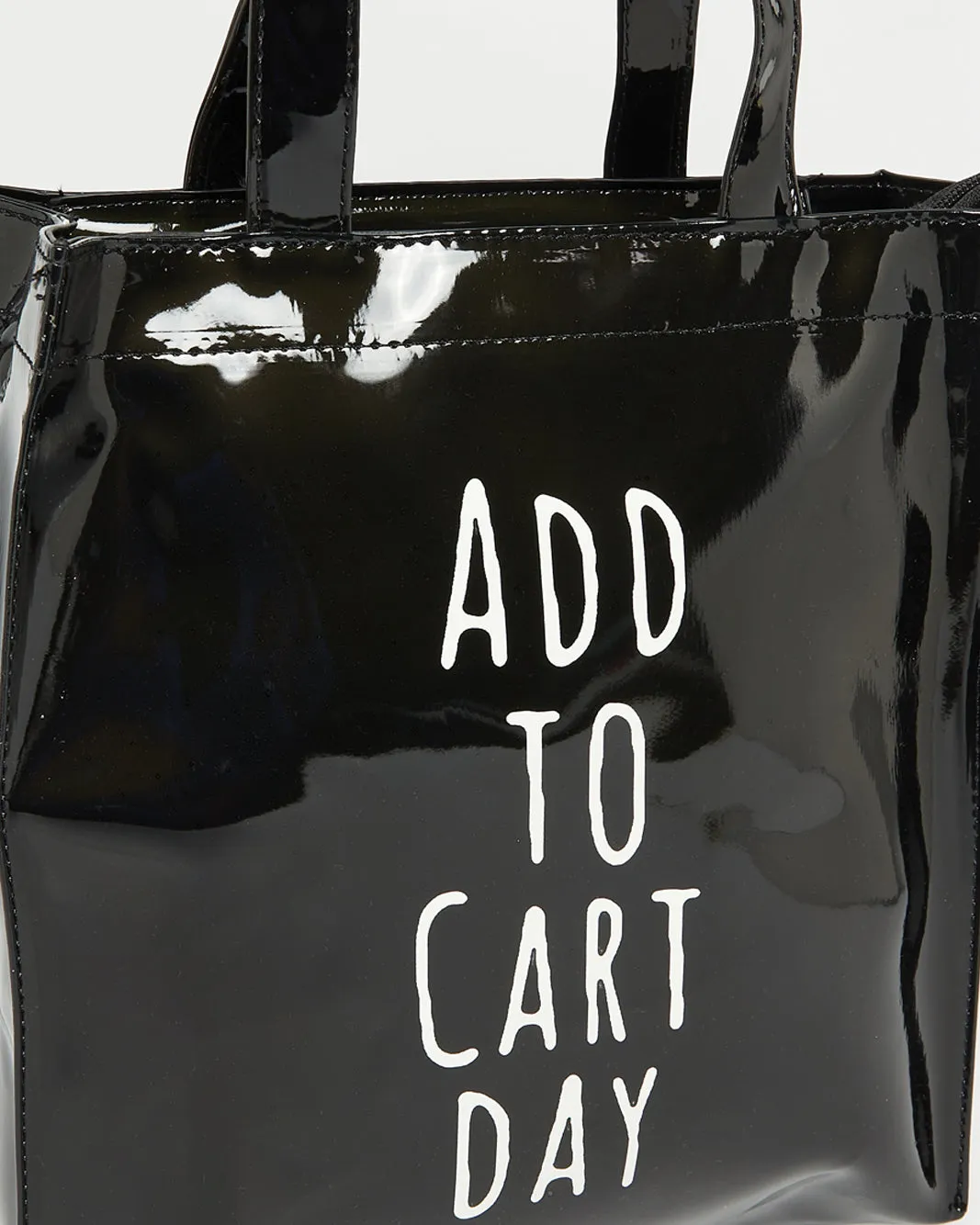 Women Black Printed Bags sold by Redtag product image thumbnail 3