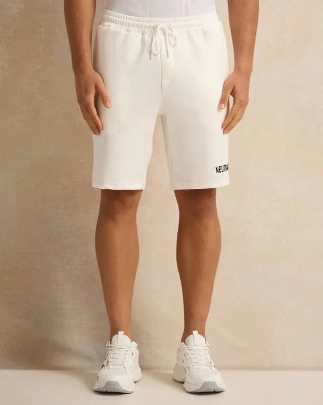 Men Ivory Lounge Printed Short sold by Redtag