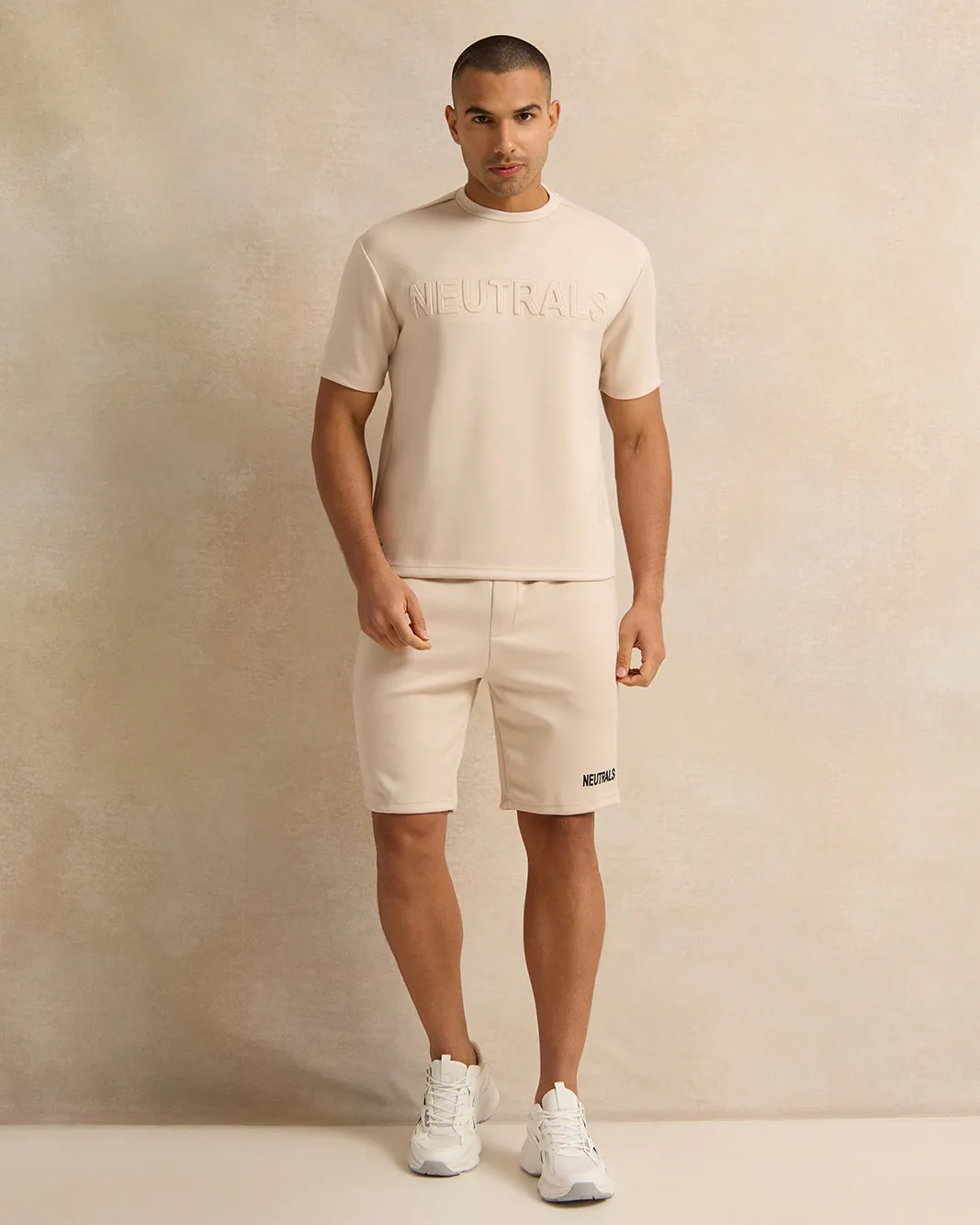 Men Beige Printed T-Shirt sold by Redtag product image thumbnail 2