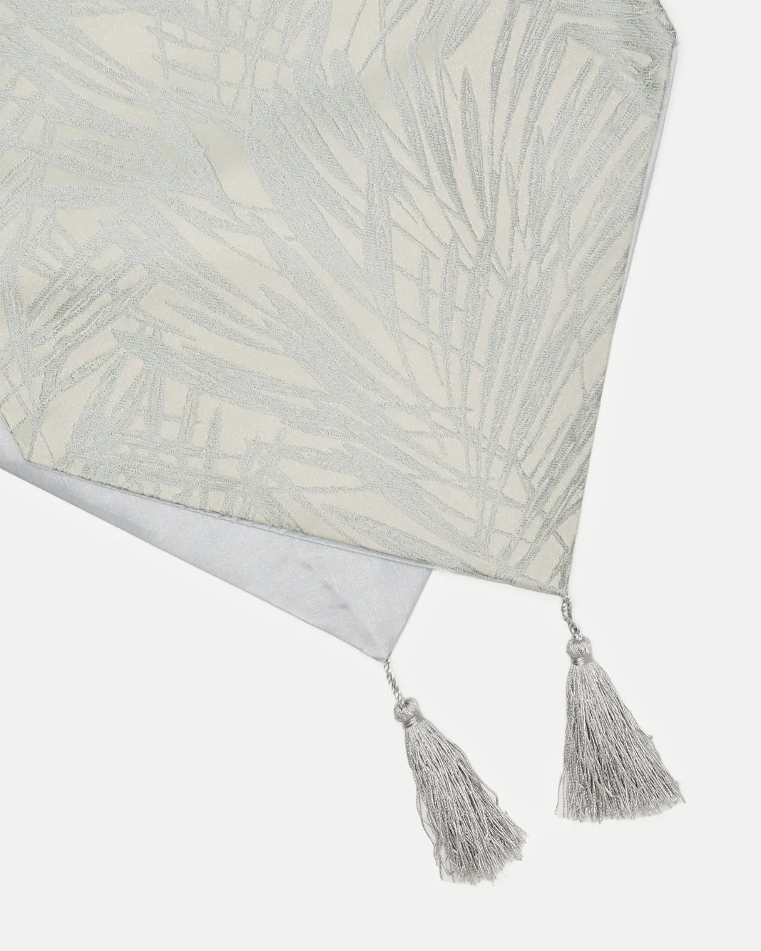 Grey Floral Print Table Runner sold by Redtag product image thumbnail 2