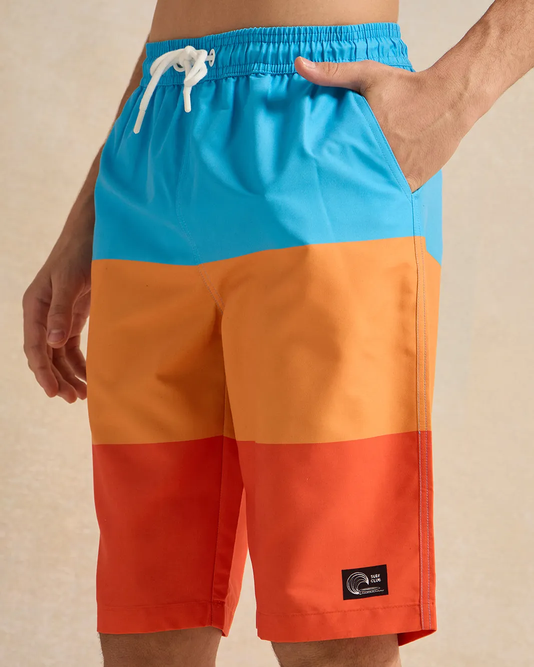 Senior Boys Multicolour Swim Shorts sold by Redtag product image thumbnail 3