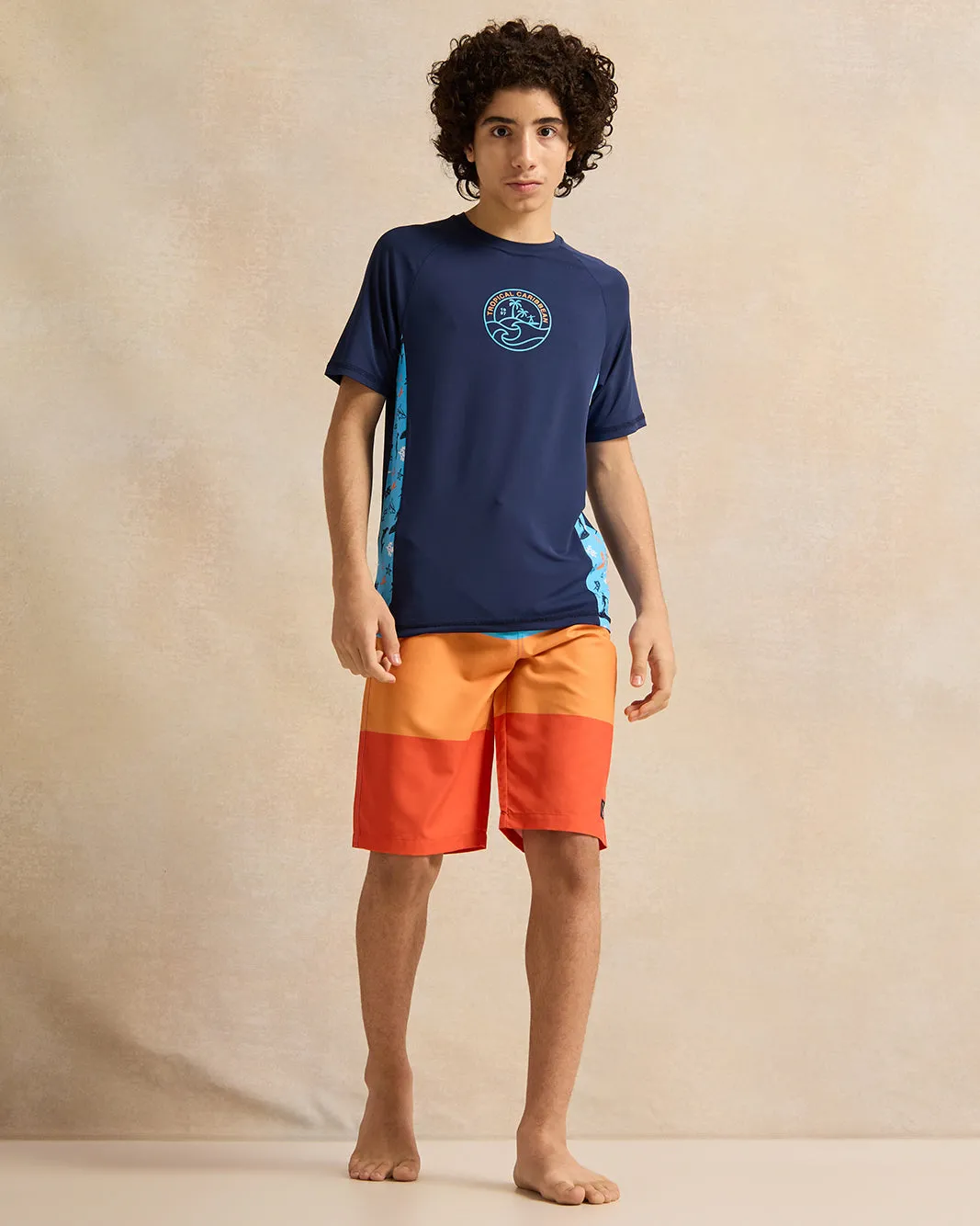 Senior Boys Multicolour Swim Shorts sold by Redtag product image thumbnail 2