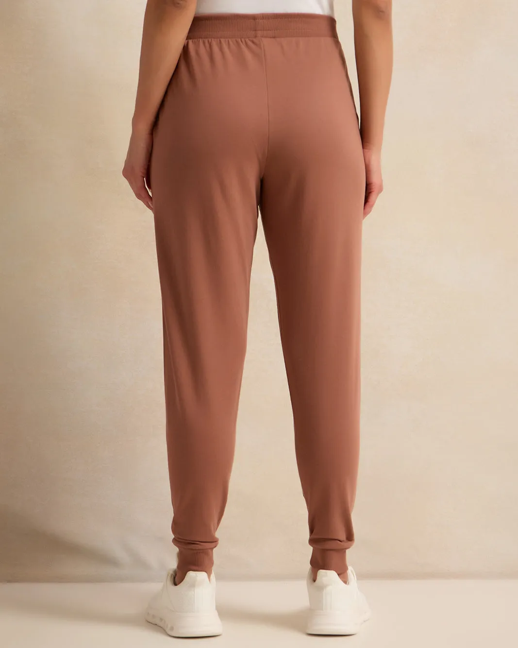 Women Brown Printed Active Pants sold by Redtag product image thumbnail 3