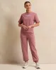 Women Pink Elasticated Hem Active Pants sold by Redtag