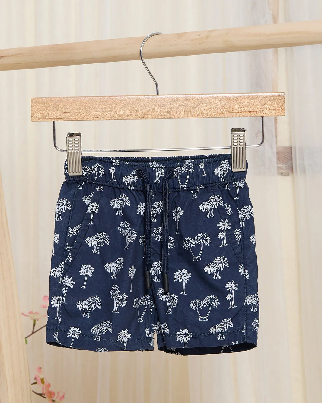 Infant Boys Beige And Navy Shorts Set (Pack of 2) sold by Redtag product image thumbnail 2