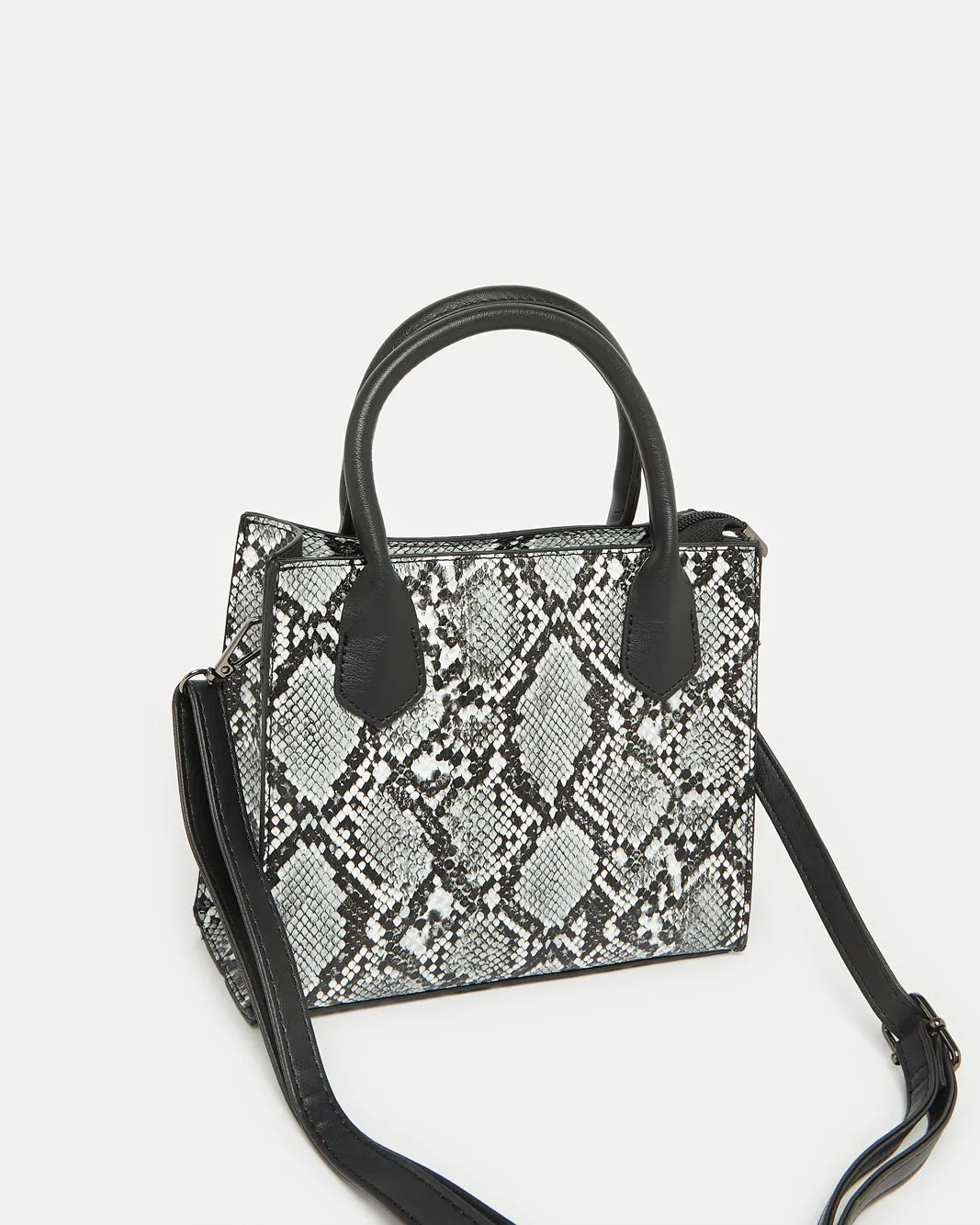 Women Black And Grey Animal Print Messenger Bag sold by Redtag product image thumbnail 3