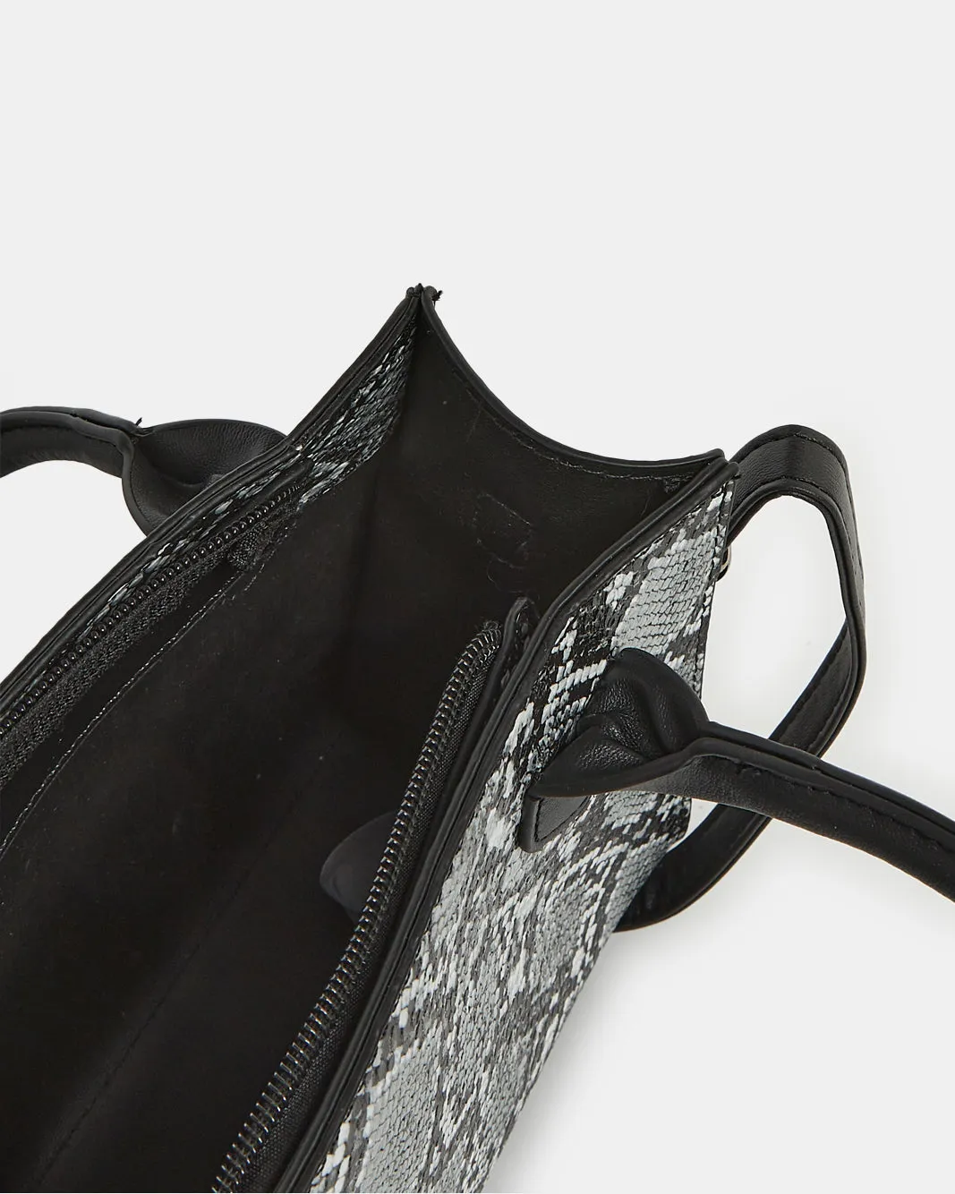 Women Black And Grey Animal Print Messenger Bag sold by Redtag product image thumbnail 5