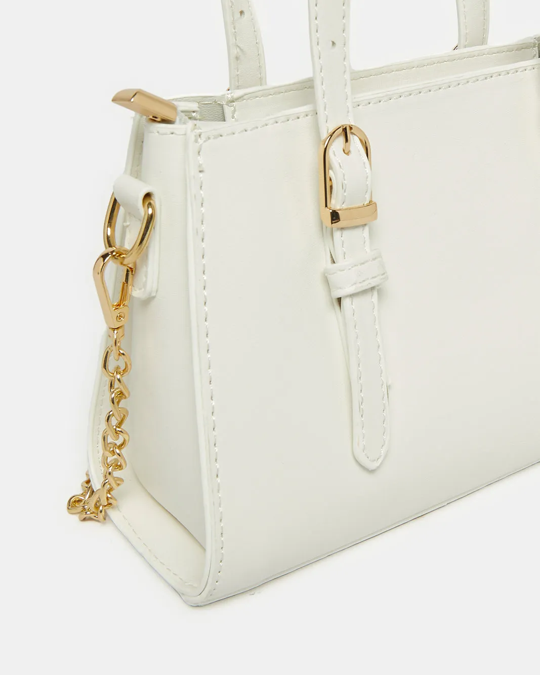 Women White Messenger Bag sold by Redtag product image thumbnail 4